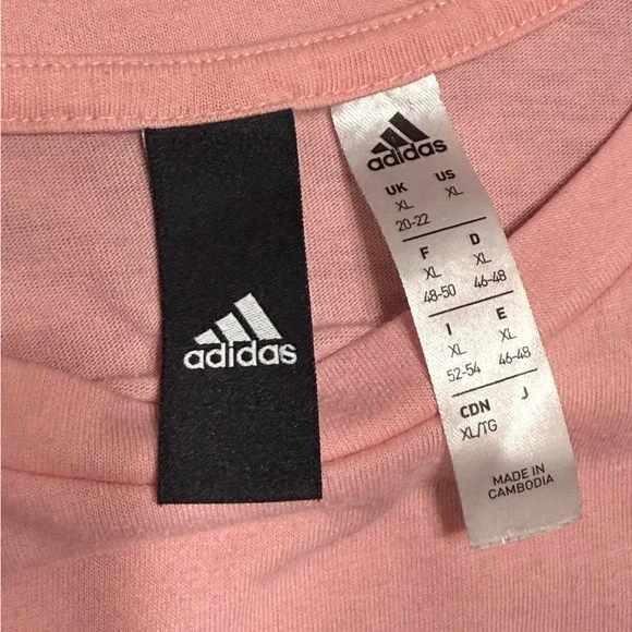 Adidas Pink T-Shirt - Picture 4 of 4